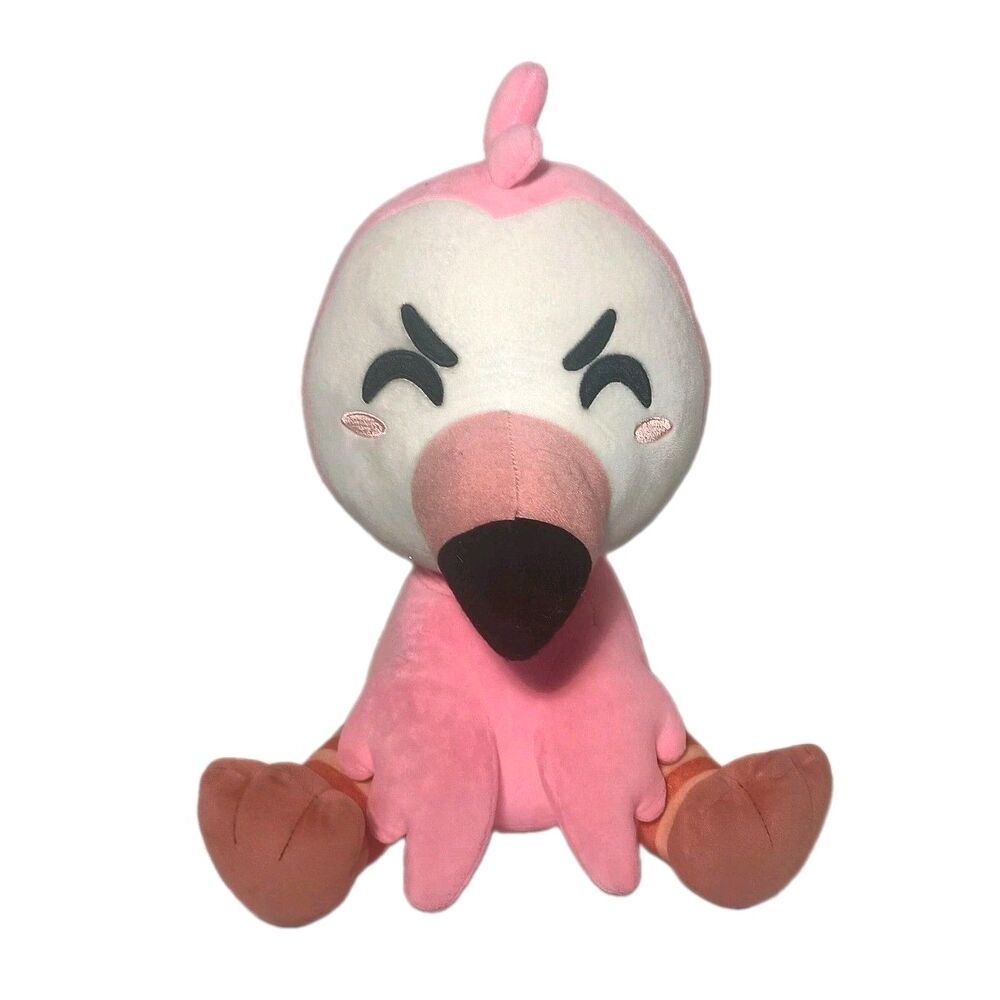 *Rare* Pink Flamingo Gaming 13" Plush by YouTooz Sitting Stuffed Collectibles